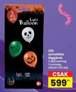 Interspar LED színváltós léggömb ajánlat