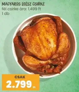 Interspar Magyaros egész csirke ajánlat