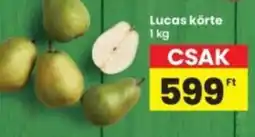 Interspar Lucas körte ajánlat