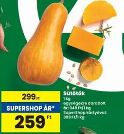 Interspar Sütőtök ajánlat