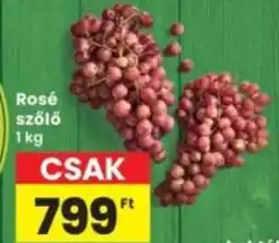 Interspar Rosé szőlő ajánlat