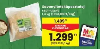 Interspar Savanyított káposztafej ajánlat