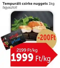 PRIVÁT Tempurált csirke nuggets ajánlat