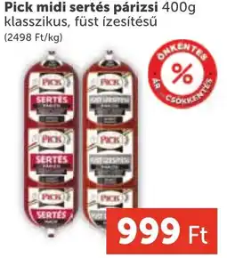 PRIVÁT Pick midi sertés párizsi ajánlat