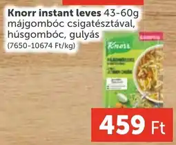 PRIVÁT Knorr instant leves ajánlat