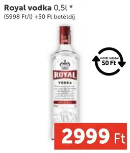 PRIVÁT Royal vodka ajánlat
