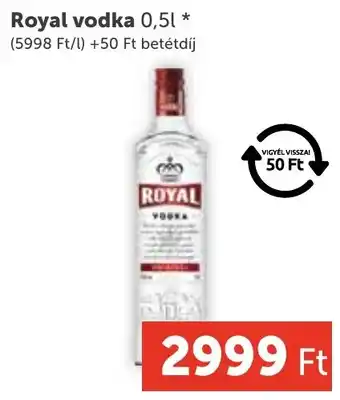 PRIVÁT Royal vodka ajánlat