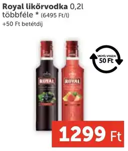 PRIVÁT Royal likőrvodka ajánlat