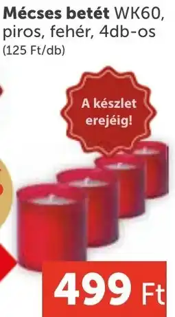 PRIVÁT Mécses betét ajánlat