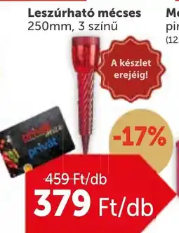 PRIVÁT Leszúrható mécses ajánlat