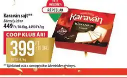 Coop Karaván sajt ajánlat