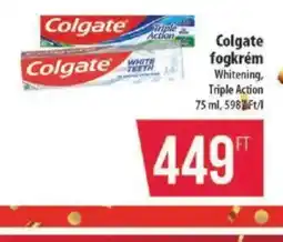 Coop Colgate fogkrém ajánlat