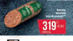 Coop Kométa utraval házi disznsajt ajánlat