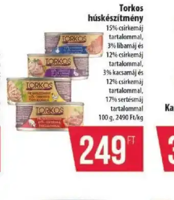 Coop Torkos húskészítmény ajánlat
