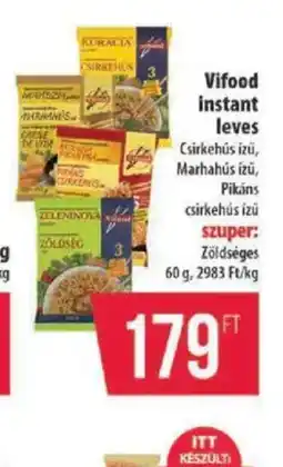 Coop Vifood Instant leves ajánlat