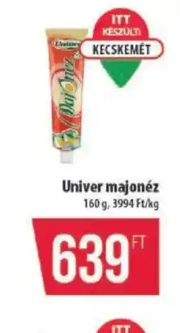 Coop Univer majonéz ajánlat