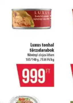 Coop Luxus tonhal törzsdarabok ajánlat