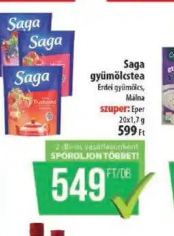 Coop Saga gyümölcstea ajánlat