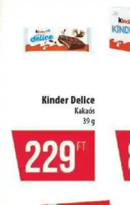 Coop Kinder Delice ajánlat