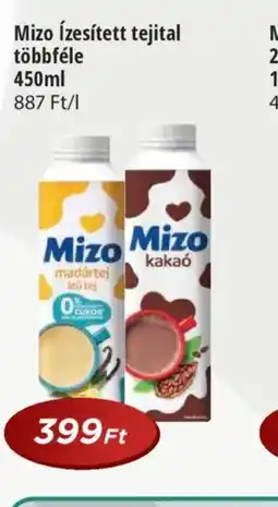 Real Mizo ízesített tejital ajánlat