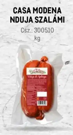 Metro Casa Modena Nduja szalámi ajánlat