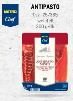 Metro Metro Chef Antipasto ajánlat