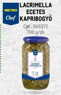 Metro Metro Chef Lacrimella ecetes kapribogyó ajánlat