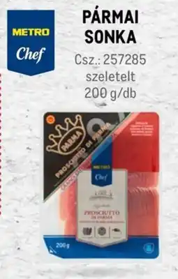 Metro Metro Chef Pármai sonka ajánlat