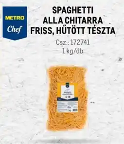Metro Metro Chef Spaghetti alla Chitarra friss, hűtött tészta ajánlat