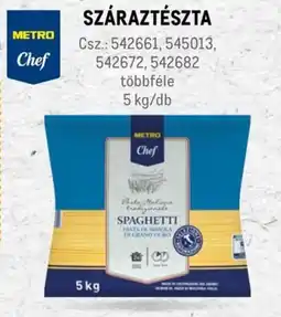 Metro Metro Chef Száraztészta ajánlat
