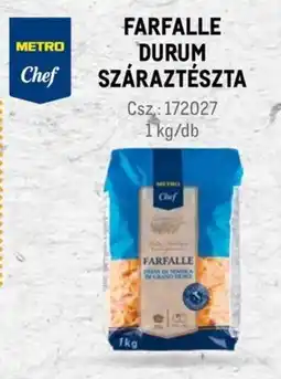 Metro Metro Chef Farfalle durum száraztészta ajánlat