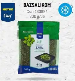 Metro Metro Chef Bazsalikom ajánlat