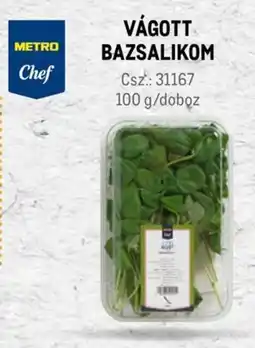 Metro Metro Chef Vágott bazsalikom ajánlat