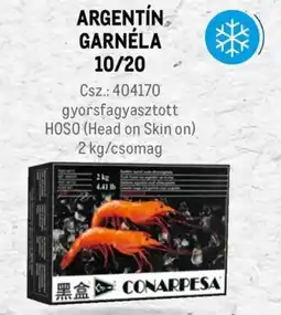 Metro Argentín garnéla 10/20 ajánlat