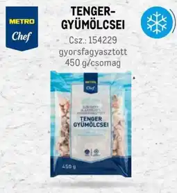 Metro Metro Chef Tengergyümölcsei ajánlat