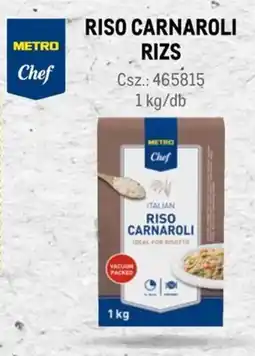 Metro Metro Chef Riso carnaroli rizs ajánlat
