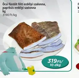Real Öcsi füstölt főtt erdélyi szalonna, paprikás erdélyi szalonna ajánlat
