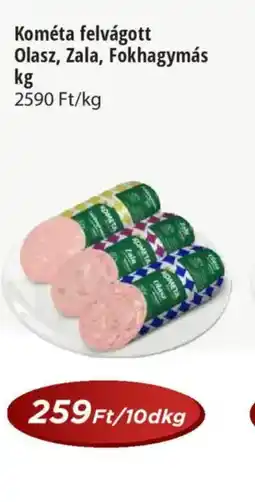 Real Kométa felvágott ajánlat