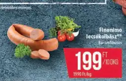 Coop Finomino lecsókolbász ajánlat