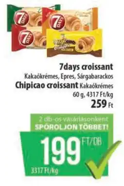 Coop 7days croissant / Chipicao croissant ajánlat