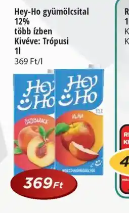 Real Hey-Ho gyümölcsital ajánlat