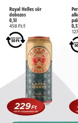 Real Royal Helles sör dobozos ajánlat