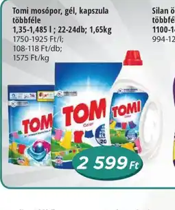 Real Tomi mospor, gél, kapszula ajánlat