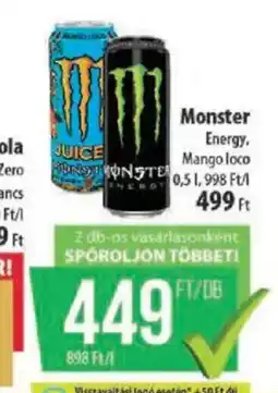 Coop Monster Energy ajánlat