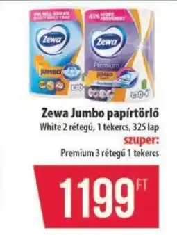 Coop Zewa Jumbo papírtörlő ajánlat