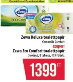 Coop Zewa Deluxe toalettpapír ajánlat