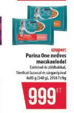 Coop Purina One nedves macskaeledel ajánlat