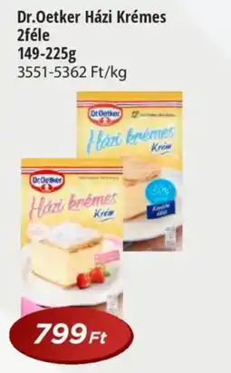 Real Dr.Oetker Házi Krémes 2féle ajánlat
