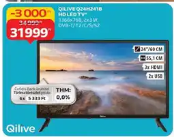 Auchan QILIVE Q24H241B HD LED TV ajánlat