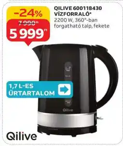 Auchan QILIVE 600118430 VÍZFORRALÓ ajánlat